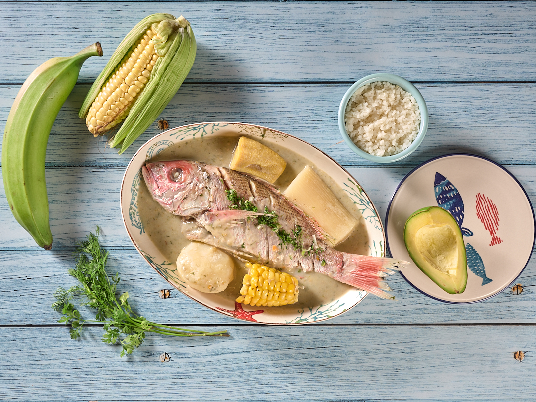 Sancocho de Pargo Estilo CosteÃ±o