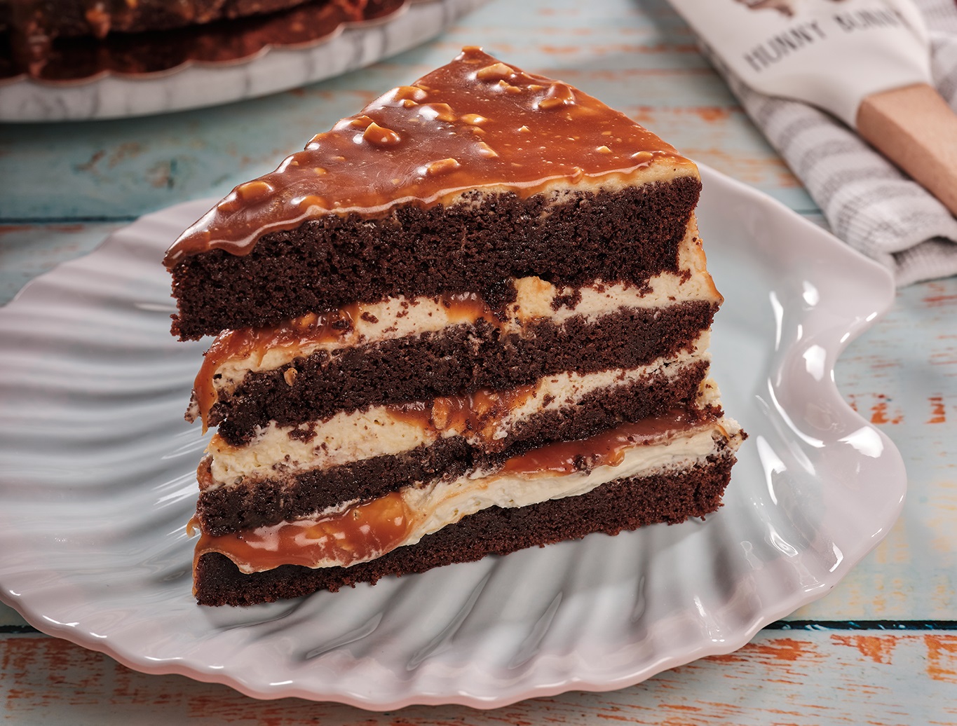 PorciÃ³n de Torta de Snickers