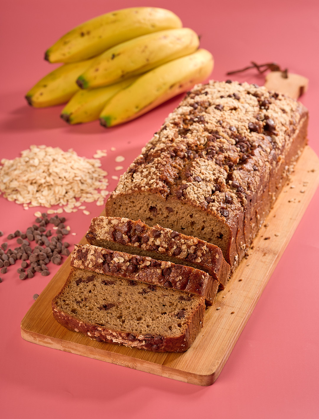 Pan de Banano y Chocolate