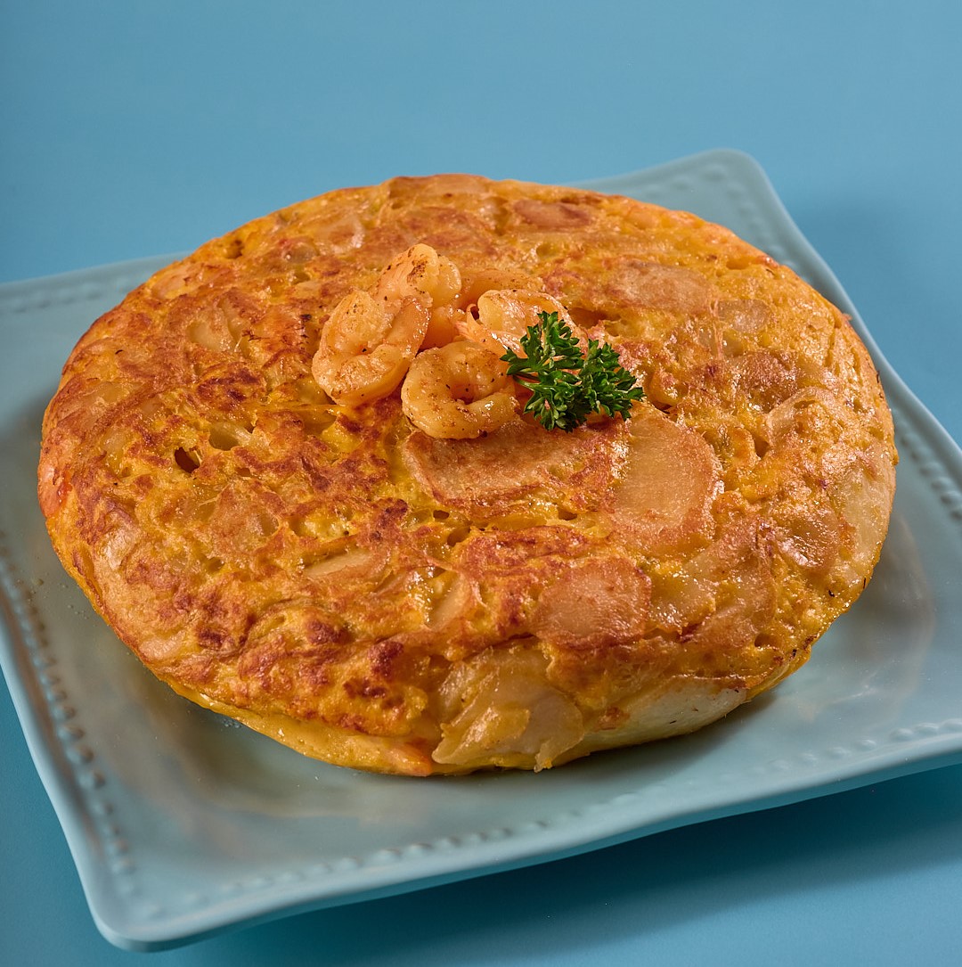 Tortilla EspaÃ±ola de CamarÃ³n Completa