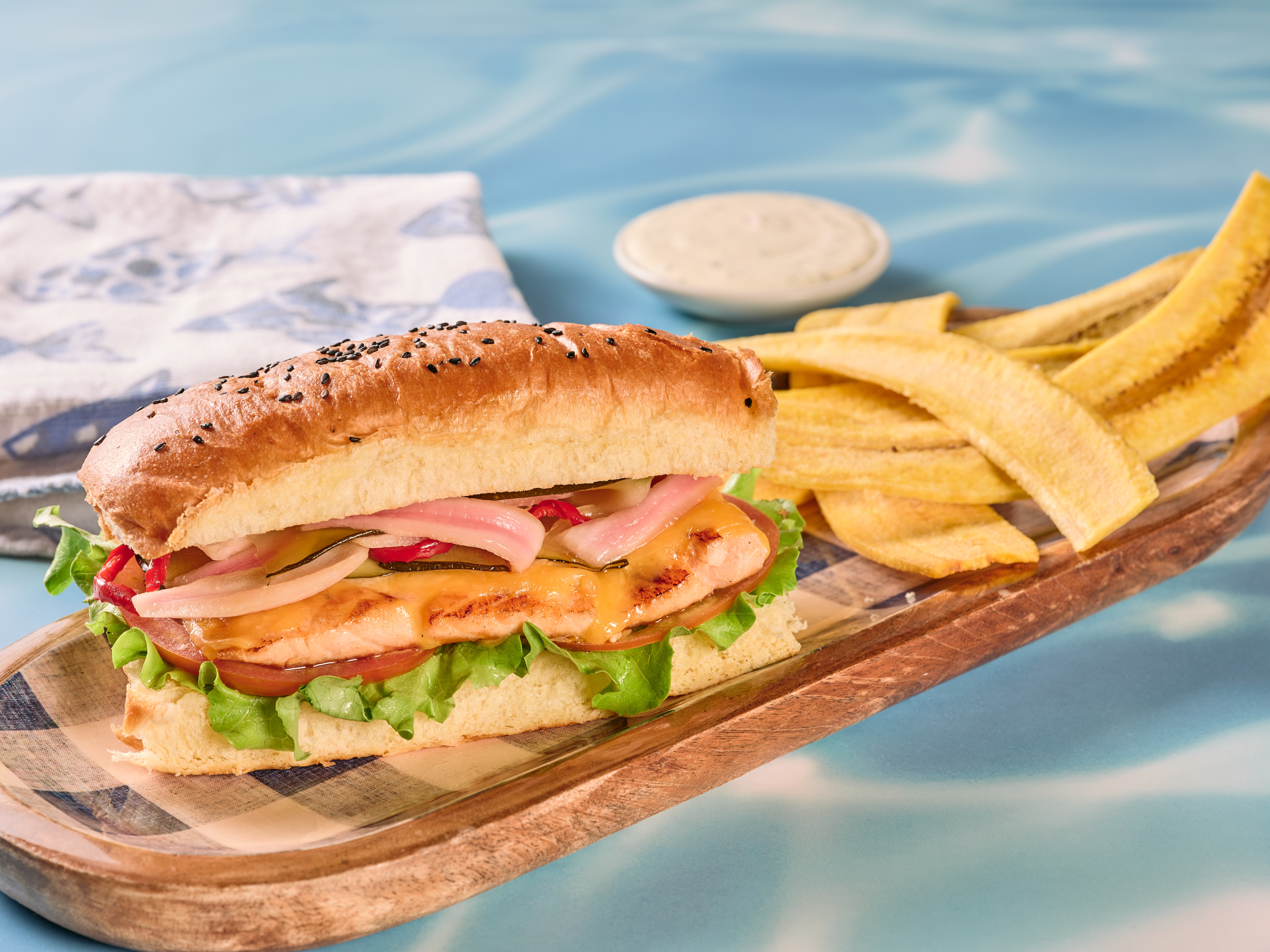 SÃ¡ndwich de Filete de SalmÃ³n