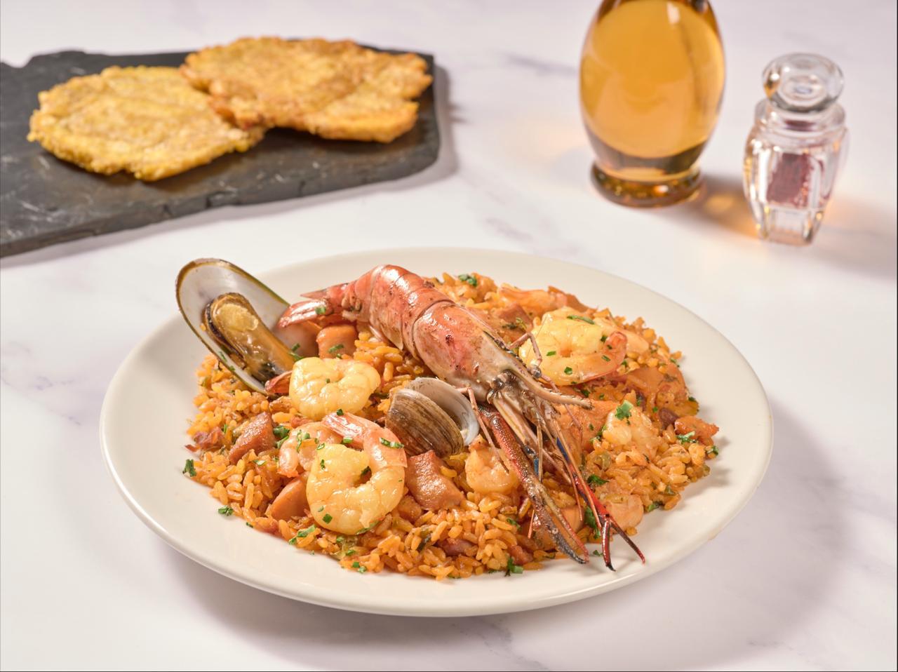 Paella Gourmet con Gamba